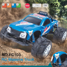 FC103 nuevo diseño 4wd cross país plástico grande 1 10 escala camiones modelo